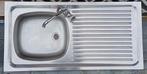 2 x inox spoelbak, Ophalen, Zo goed als nieuw