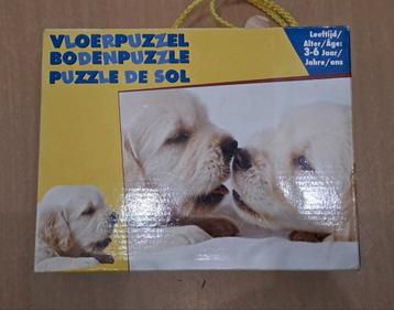 Vloerpuzzel met honden
(40cm/50cm)
(45 stukjes) beschikbaar voor biedingen