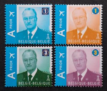 België: OBP 3867/70 ** Koning Albert II als militair 2009. beschikbaar voor biedingen