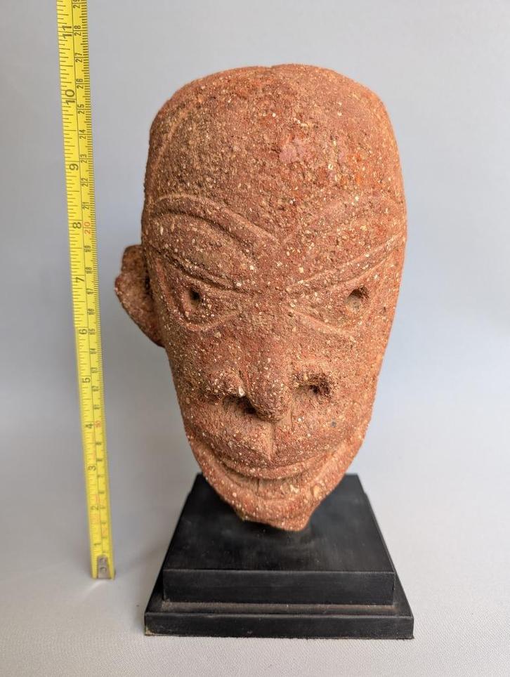 Groot Nok Terracotta Hoofd – Nigeria, Antiek en Kunst, Kunst | Niet-Westerse kunst, Ophalen of Verzenden