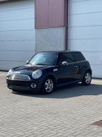 Mini one - automaat, Automaat, Beige, Leder en Stof, Zwart