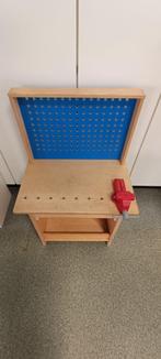 Speelgoed werkbank hout, Kinderen en Baby's, Speelgoed | Houten speelgoed, Ophalen, Gebruikt