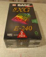 2 Nieuwe VHS Videobanden - BASF SXG 240min, Ophalen of Verzenden, Nieuw, Videoband