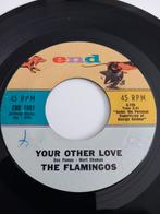 THE FLAMINGOS. YOUR OTHER LOVE VG/+ POPCORN OLDIES 45T, CD & DVD, Vinyles | R&B & Soul, Comme neuf, Enlèvement ou Envoi