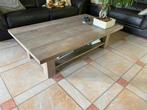 Salontafel, Huis en Inrichting, Tafels | Salontafels, Ophalen, 50 tot 75 cm, 50 tot 100 cm, Zo goed als nieuw