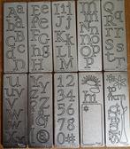 Die cuts Alfabet - mallen voor snijmachines - Provo craft, Ophalen of Verzenden, Zo goed als nieuw, Frame of Mal, Overige merken