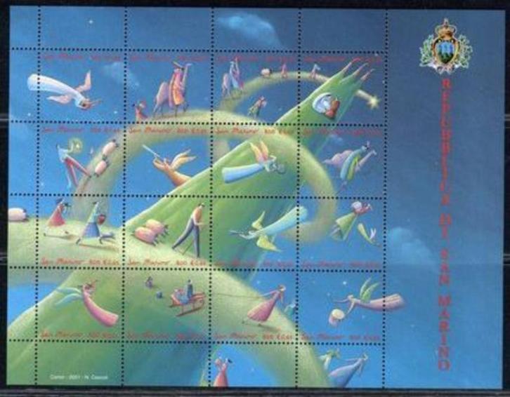 SAN MARINO 2001-09 Blok Uitgaves Los te Koop, Postfris. (zie, Postzegels en Munten, Postzegels | Europa | Overig, Postfris, Overige landen