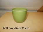 nr.234- Bloempotje groen, Tuin en Terras, Bloempotten, Ophalen, Rond, Binnen
