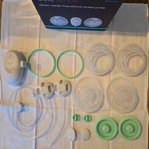 Elvie Stride Dubbel – Draadloze Borstkolf, Kinderen en Baby's, Babyvoeding en Toebehoren, Borstkolf, Ophalen of Verzenden