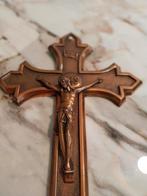 Kruis ( koper of messing ) in perfecte staat ( STERFGEVAL), Antiek en Kunst, Ophalen of Verzenden