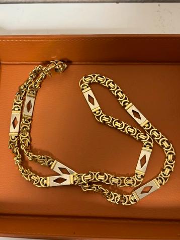 Gouden ketting, koninklijk, 18 kt. Gold . 100% gold!  beschikbaar voor biedingen