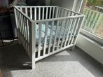 Baby park Quax Mila wit met Jollein ligdeken, Kinderen en Baby's, Babyparken, Ophalen, Zo goed als nieuw, Rechthoekig, In hoogte verstelbaar
