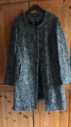 Sara kelly jas 44 zwart grijs, Enlèvement ou Envoi, Comme neuf, Taille 42/44 (L)