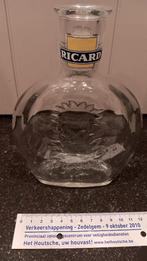 Ricard glazen fles, Verzamelen, Glas en Drinkglazen, Ophalen, Zo goed als nieuw, Overige typen