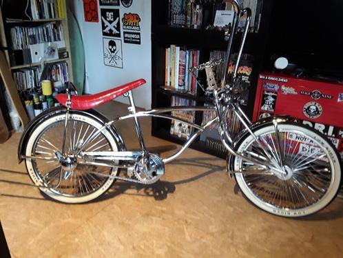 Lorider 8 nikkel fiets, Fietsen en Brommers, Fietsen | Cruisers en Lowriders, Lowrider, Chroom, Ophalen