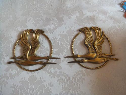 metalen decoratie,vogels, Tuin en Terras, Tuinwanddecoratie, Gebruikt, Ophalen of Verzenden