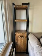 Mangohouten boekenkast, Huis en Inrichting, Kasten | Boekenkasten, Ophalen, Zo goed als nieuw