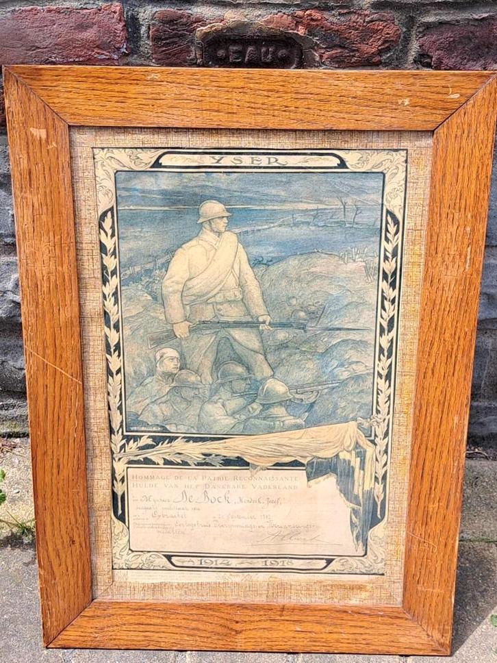 hommage de la patrie signe Anto carte, Antiquités & Art, Art | Lithographies & Sérigraphies, Enlèvement ou Envoi