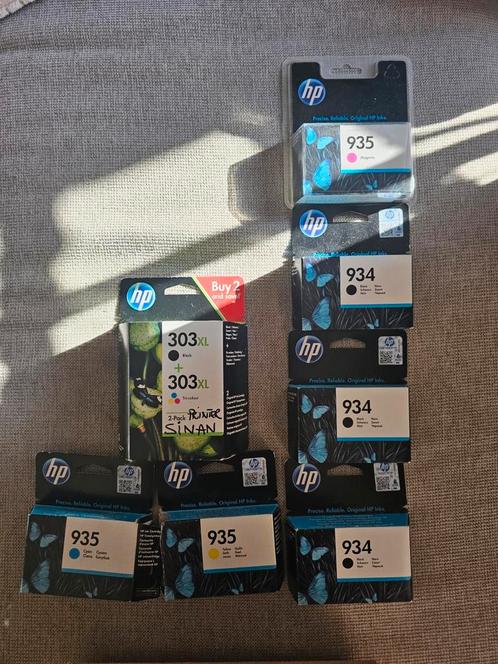 HP - Originele diverse inktpatronen. 303XL, 934 en 935, Computers en Software, Overige Computers en Software, Nieuw, Ophalen