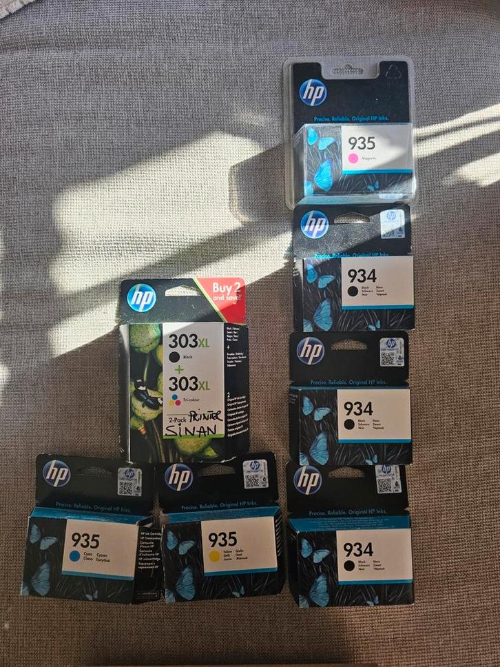 HP - Originele diverse inktpatronen. 934 en 935, Computers en Software, Overige Computers en Software, Nieuw, Ophalen
