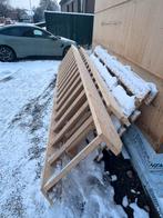 2 x werftrap en bordes in hout, Ophalen, Gebruikt, Trap, 2 tot 4 meter