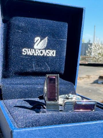Swarovski manchet knopen (nieuw) beschikbaar voor biedingen