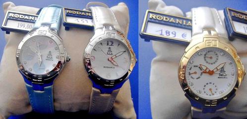 Montre RODANIA dame DAKAR, cadran blanc nacré, neuve + boîte, Verzamelen, Overige Verzamelen, Nieuw, Ophalen of Verzenden