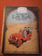 Tintin au pays de l'or noir Hergé B7 1952, Boeken, Gelezen, Ophalen of Verzenden