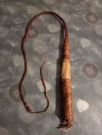 Afrikaanse sweep originele leer, Antiek en Kunst, Ophalen of Verzenden