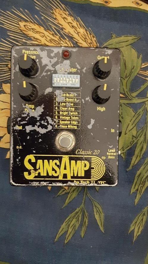 Tech 21 Sansamp Classic, Muziek en Instrumenten, Effecten, Gebruikt, Distortion, Overdrive of Fuzz, Volume, Ophalen of Verzenden