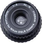 Holga 60mm f/8 pour Nikon, Audio, Tv en Foto, Fotocamera's Digitaal, Ophalen of Verzenden, Nieuw, Spiegelreflex, Nikon