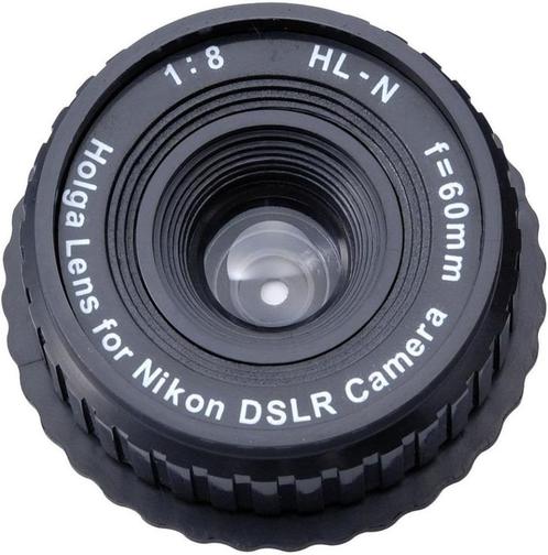 Holga 60mm f/8 pour Nikon, Audio, Tv en Foto, Fotocamera's Digitaal, Nieuw, Spiegelreflex, Nikon, Ophalen of Verzenden