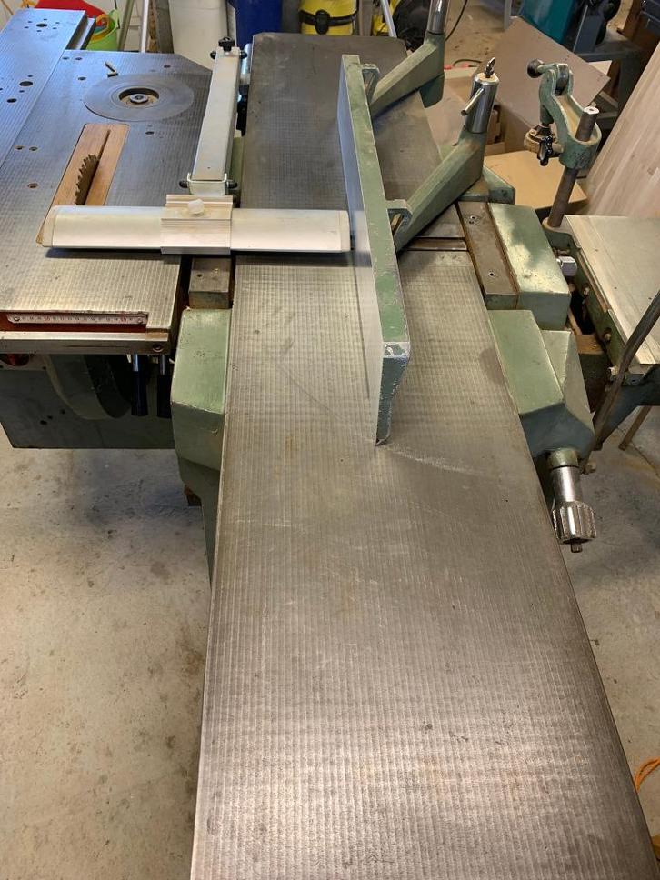 Combiné à bois + acessoires, Doe-het-zelf en Bouw, Schaafmachines, Gebruikt, Elektrisch, Ophalen