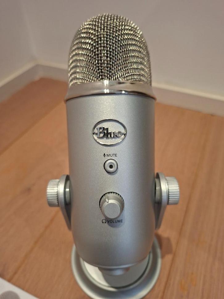 Blue Yeti USB microfoon, Muziek en Instrumenten, Microfoons, Zo goed als nieuw, Studiomicrofoon, Ophalen