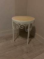 Landelijke bijzettafel, Enlèvement, Comme neuf, Rond