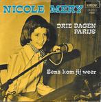 nicole mery - drie dagen parijs - ORIGINEEL + HANDTEKENING, Cd's en Dvd's, Vinyl | Nederlandstalig, Verzenden