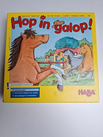 Hop in  Galop - gezelschapspel Haba  beschikbaar voor biedingen