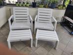 Tuinzetels in zeer goede staat, Tuin en Terras, Tuinsets en Loungesets, Ophalen, Zo goed als nieuw, Aluminium