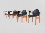 Flex 2000 stoelen van Gerd Lange voor Thonet, Gebruikt, Bruin, Design, Vijf, Zes of meer stoelen