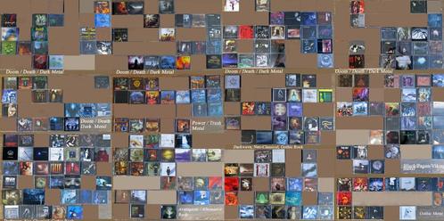 CD's van diverse genres: rock/metal, gothic/darkwave..., Cd's en Dvd's, Cd's | Hardrock en Metal, Zo goed als nieuw, Ophalen of Verzenden