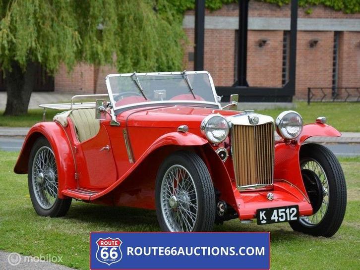 MG PA Midget | 1935 | Route 66 Auctions, Auto's, Oldtimers, Bedrijf, Te koop, MG, Benzine, Overige carrosserie, Handgeschakeld