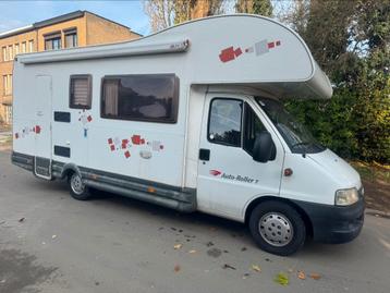 Fiat Auto Roller 7, Caravanes & Camping, 6 à 7 mètres, Siège standard, Toilette à cassette, Fiat