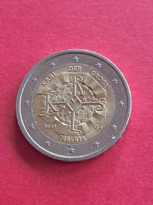 2023 Duitsland 2 euro Karel de Grote J Hamburg, Postzegels en Munten, Munten | Europa | Euromunten, Losse munt, 2 euro, Duitsland