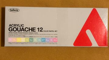 Holbein Acrylic Gouache set NIEUW beschikbaar voor biedingen