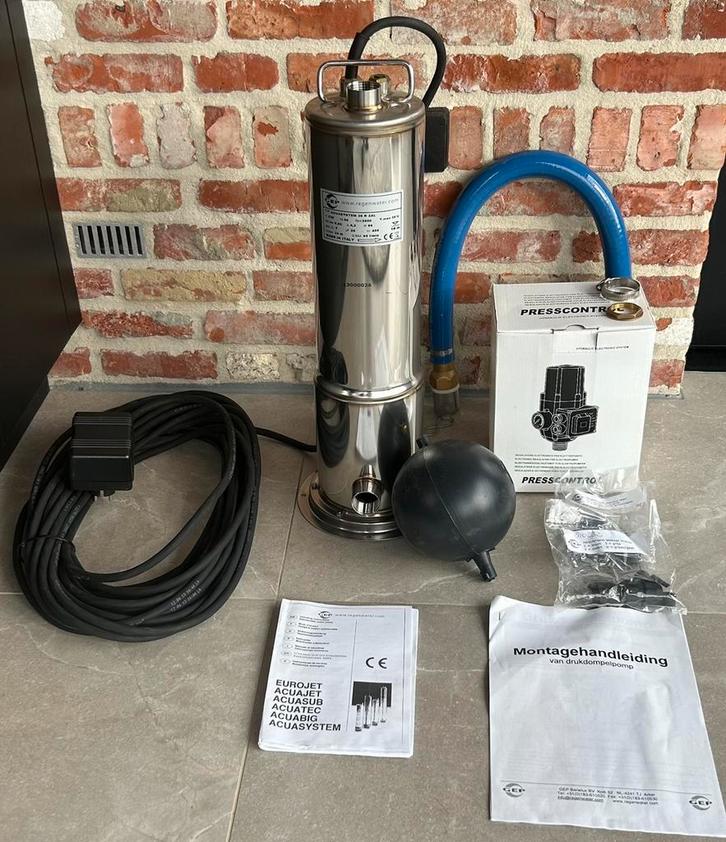 Nieuwe dompelpomp ACUSYSTEM 30 R 2AL, Tuin en Terras, Waterpompen, Nieuw, Ophalen