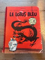 Origineel stripboek Kuifje Le Lotus Bleu A18 Casterman 1942, Enlèvement ou Envoi, Une BD, Utilisé, Herge