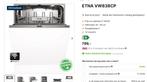 € 600 Etna vaatwasser VW838CP  beste koop Nieuwprijs €799, Voorspoelprogramma, Minder dan 10 liter, Nieuw, Ophalen of Verzenden