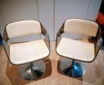 Set van 2 stoelen - vintage - Rudi Verhelst 1970s, Huis en Inrichting, Ophalen