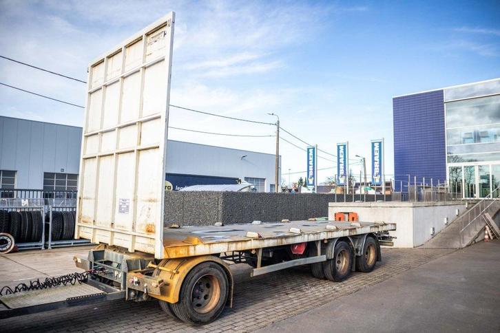 Trouillet PLATEAU + 3 ASSEN DOLLY, Autos, Camions, Entreprise, Achat, Remorques et Semi-remorques, Autres carburants, TVA déductible