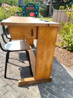 Retro bureau, Huis en Inrichting, Tafels | Statafels, Ophalen, Gebruikt
